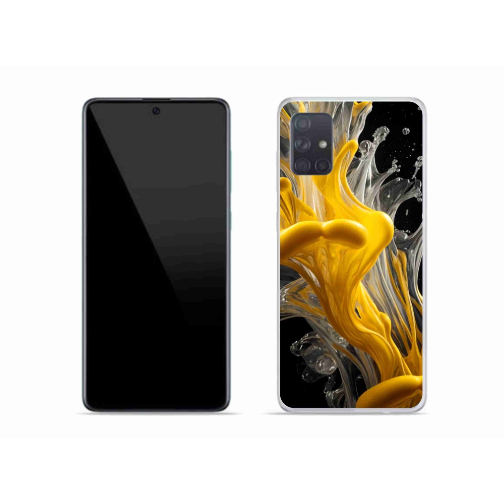 Gelový kryt mmCase na Samsung Galaxy A51 - abstraktní motiv 48