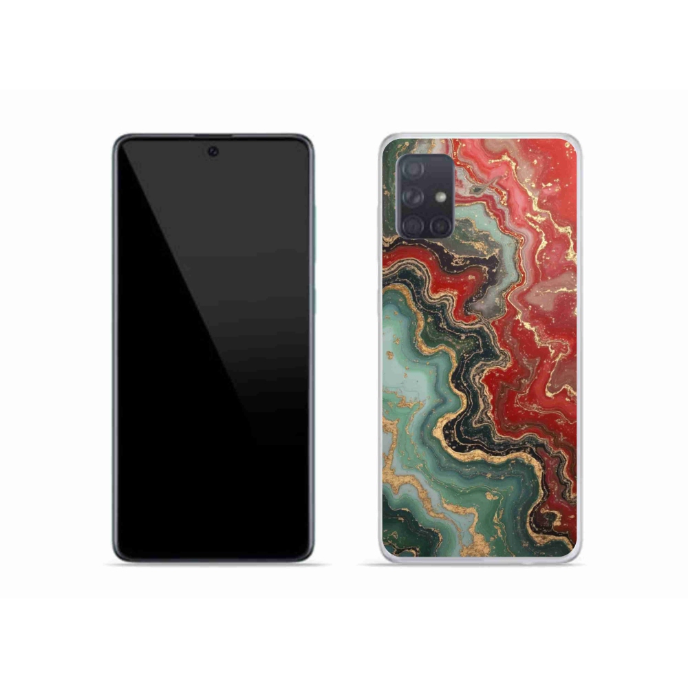 Gelový kryt mmCase na Samsung Galaxy A51 - abstraktní motiv 55