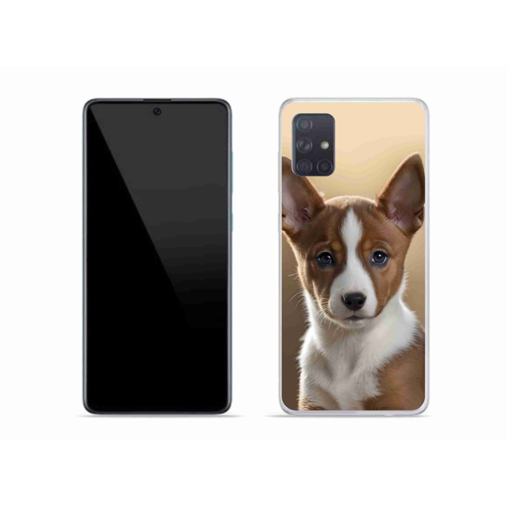 Gelový kryt mmCase na Samsung Galaxy A51 - basenji