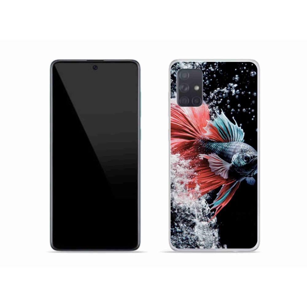 Gelový kryt mmCase na Samsung Galaxy A51 - bojovnice pestrá