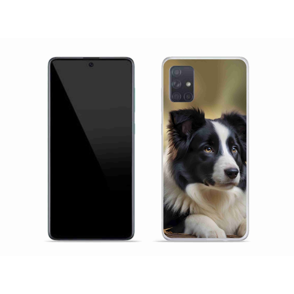 Gelový kryt mmCase na Samsung Galaxy A51 - border kolie 2