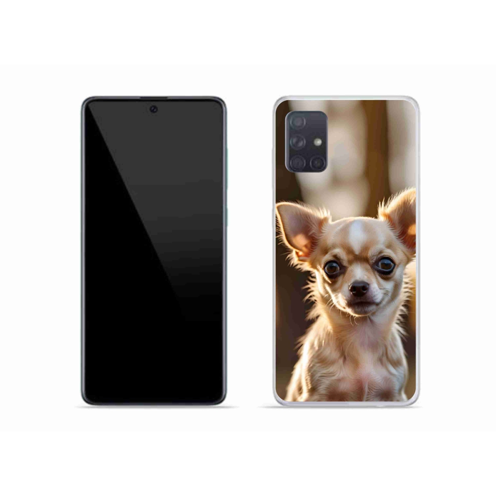 Gelový kryt mmCase na Samsung Galaxy A51 - čivava 6