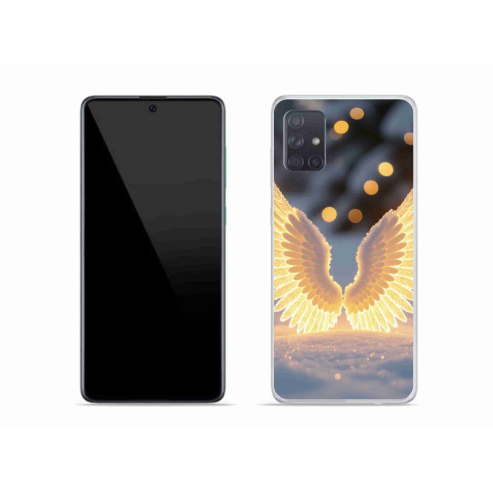 Gelový kryt mmCase na Samsung Galaxy A51 - křídla