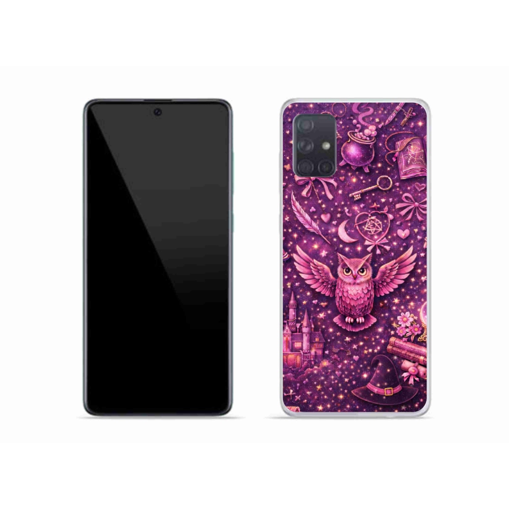 Gelový kryt mmCase na Samsung Galaxy A51 - magický svět