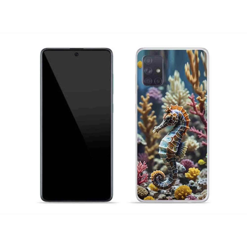 Gelový kryt mmCase na Samsung Galaxy A51 - mořský koník 2