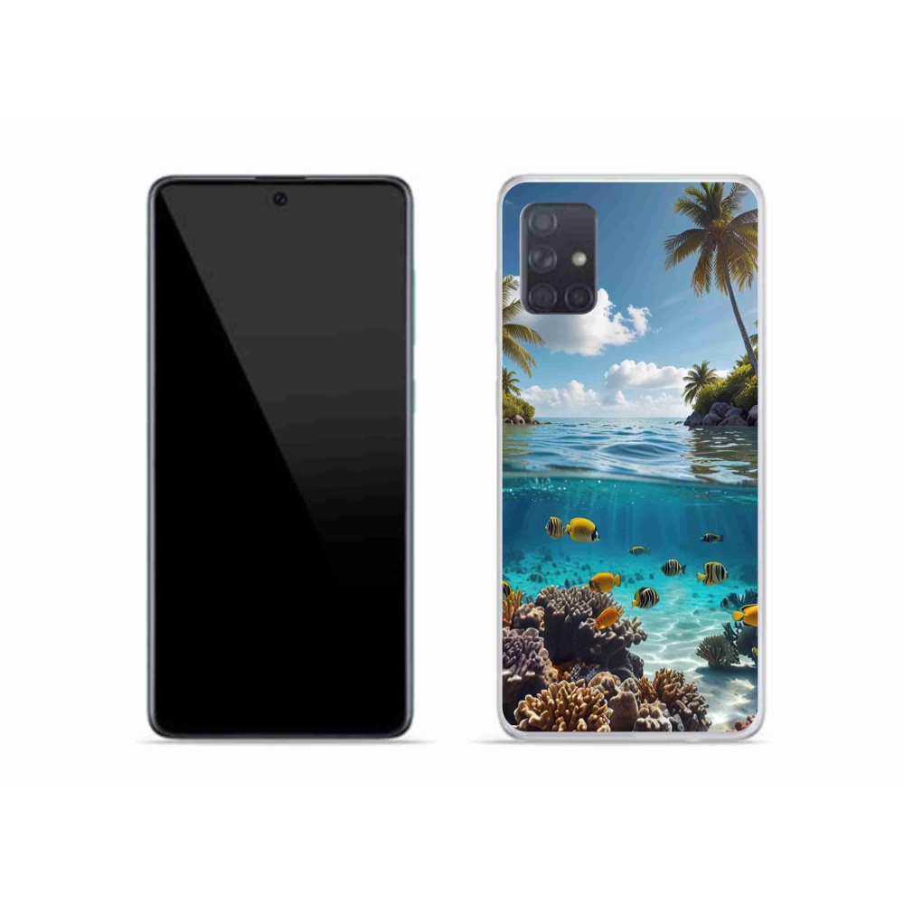 Gelový kryt mmCase na Samsung Galaxy A51 - mořský svět 4