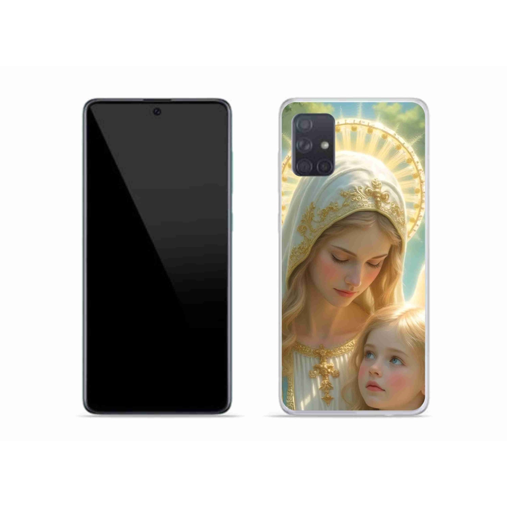 Gelový kryt mmCase na Samsung Galaxy A51 - náboženský motiv 2
