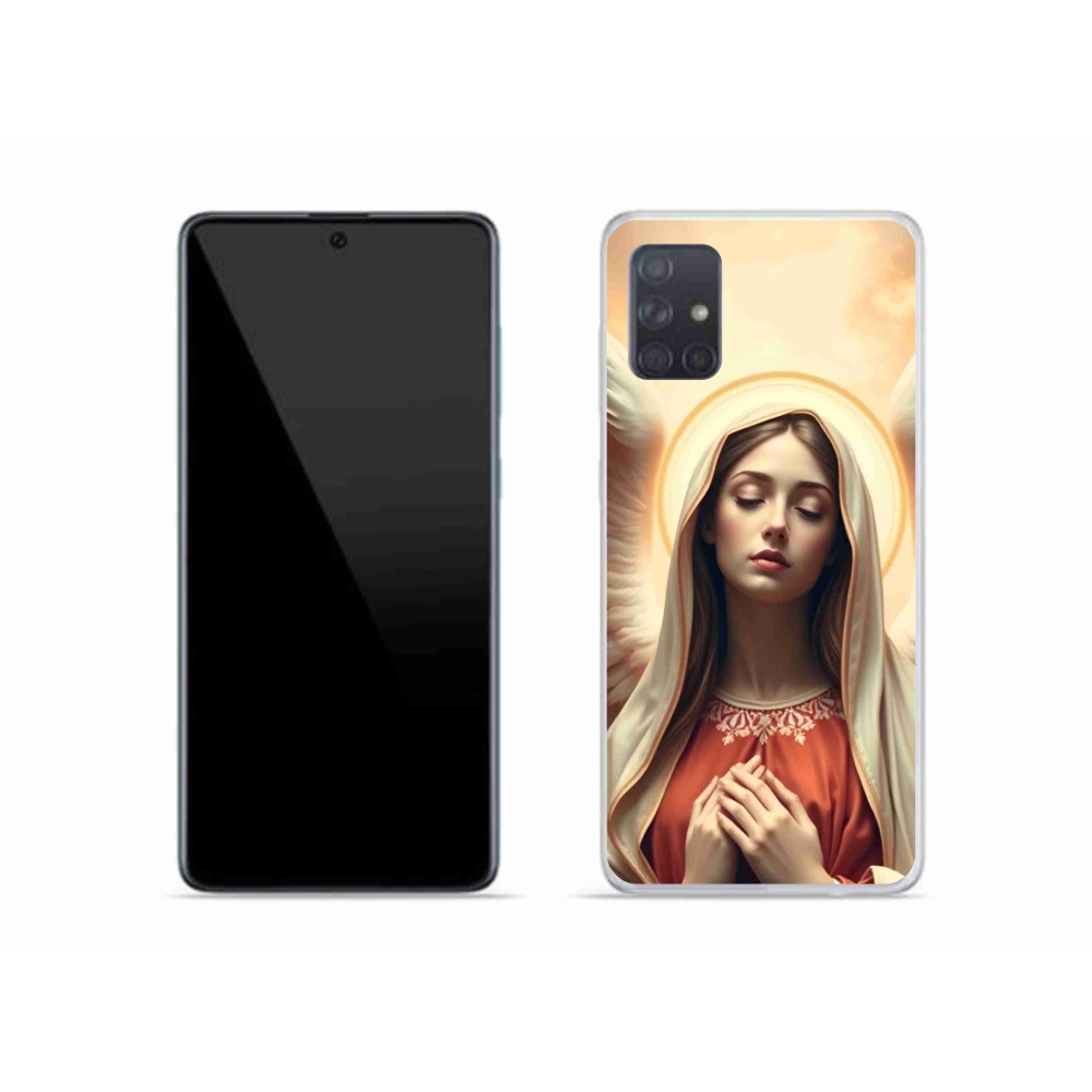 Gelový kryt mmCase na Samsung Galaxy A51 - náboženský motiv
