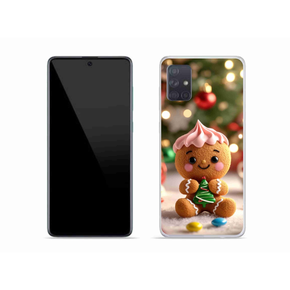 Gelový kryt mmCase na Samsung Galaxy A51 - perníček