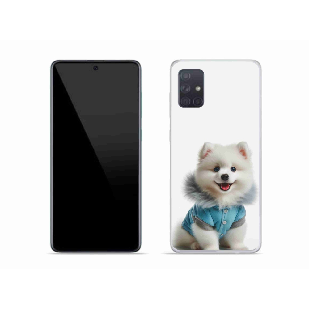 Gelový kryt mmCase na Samsung Galaxy A51 - pomeranian