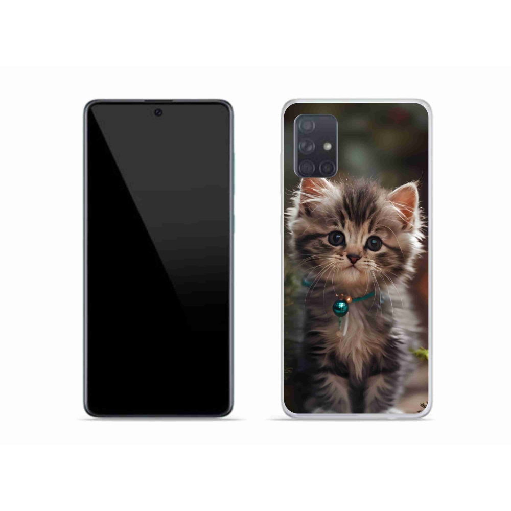 Gelový kryt mmCase na Samsung Galaxy A51 - roztomilé kotě 11