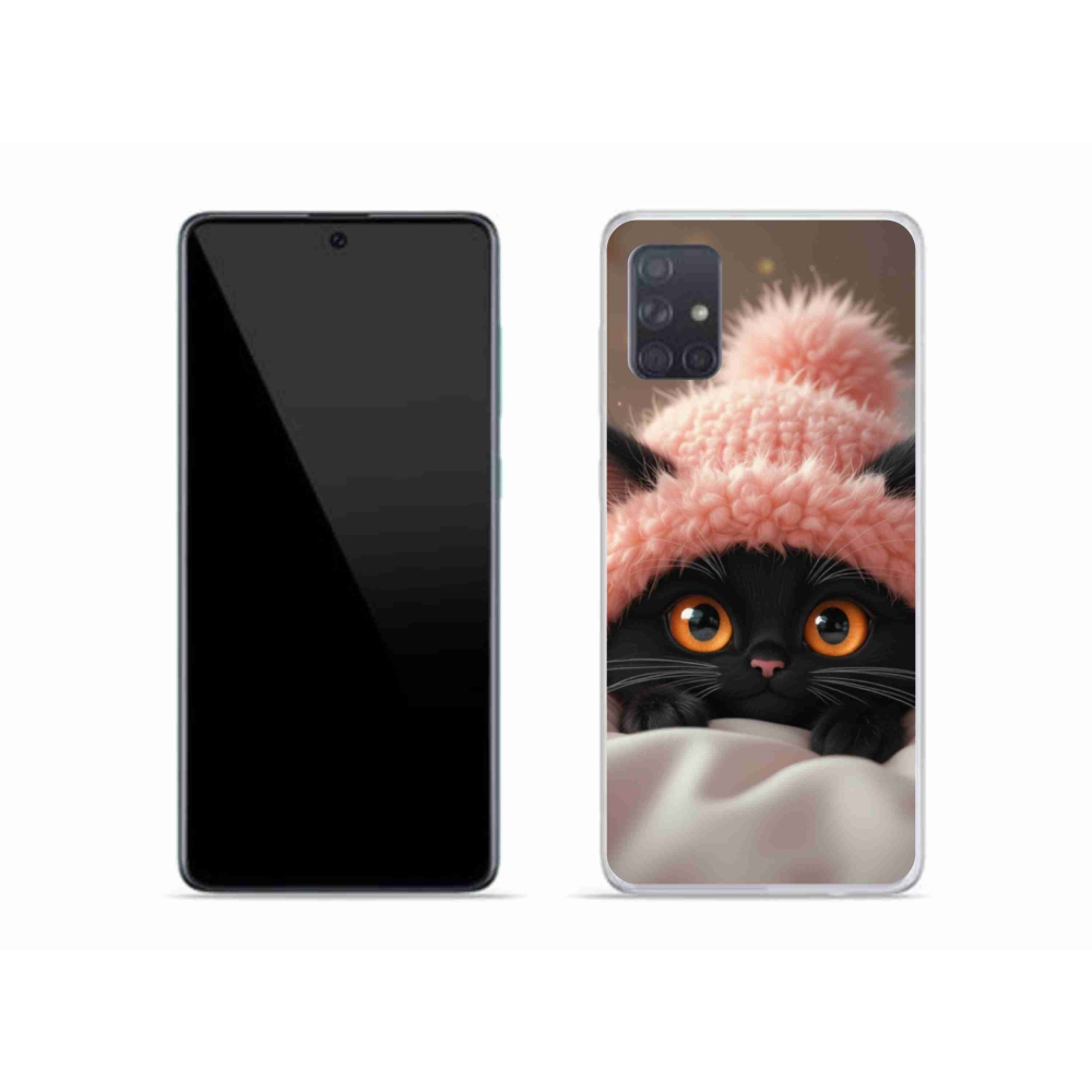 Gelový kryt mmCase na Samsung Galaxy A51 - roztomilé kotě 7