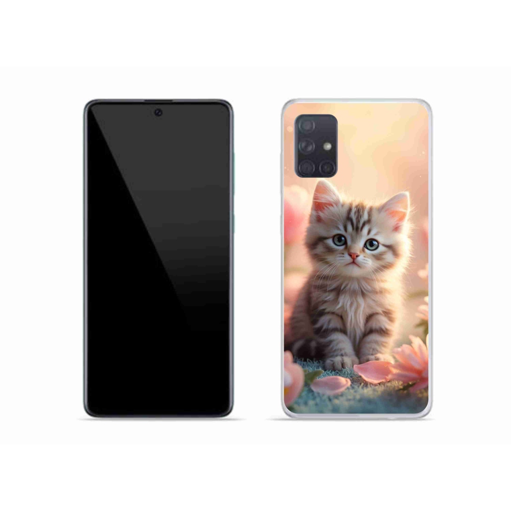 Gelový kryt mmCase na Samsung Galaxy A51 - roztomilé kotě 8