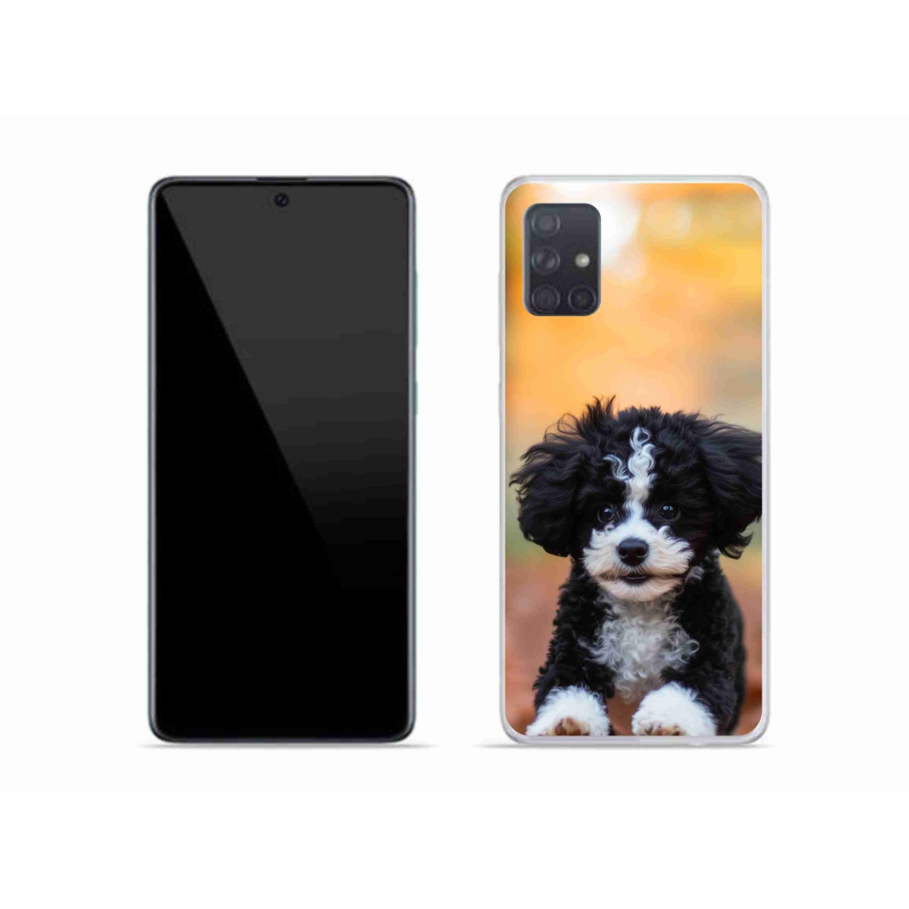 Gelový kryt mmCase na Samsung Galaxy A51 - roztomilé štěně 2