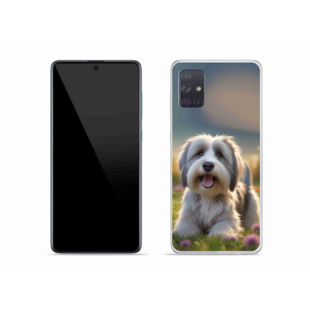 Gelový kryt mmCase na Samsung Galaxy A51 - roztomilý havanský psík