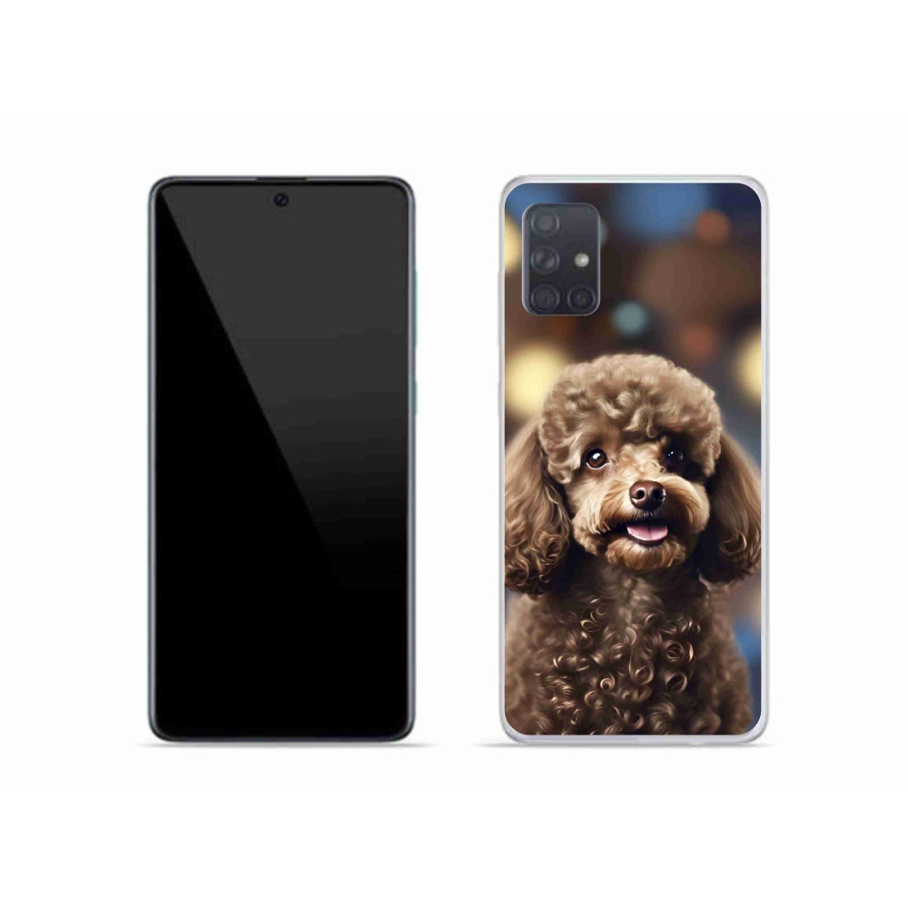 Gelový kryt mmCase na Samsung Galaxy A51 - roztomilý pudl
