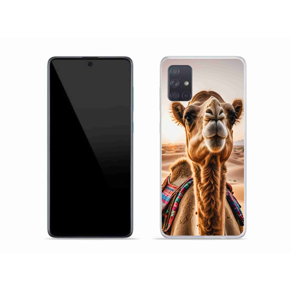 Gelový kryt mmCase na Samsung Galaxy A51 - velbloud