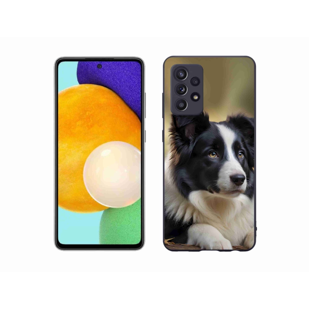 Gelový kryt mmCase na Samsung Galaxy A52/52 5G - border kolie 2