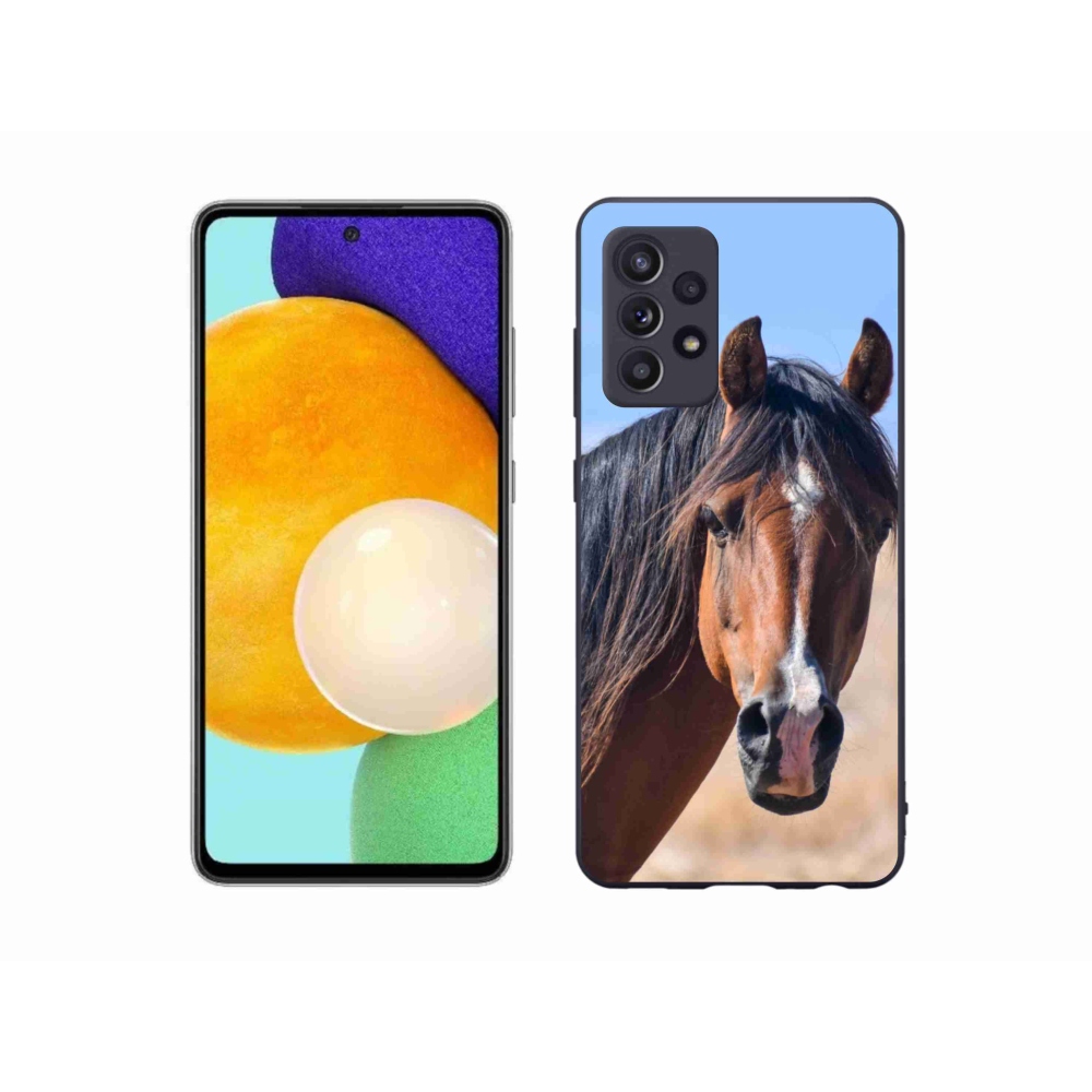 Gelový kryt mmCase na Samsung Galaxy A52/52 5G - klidný kůň