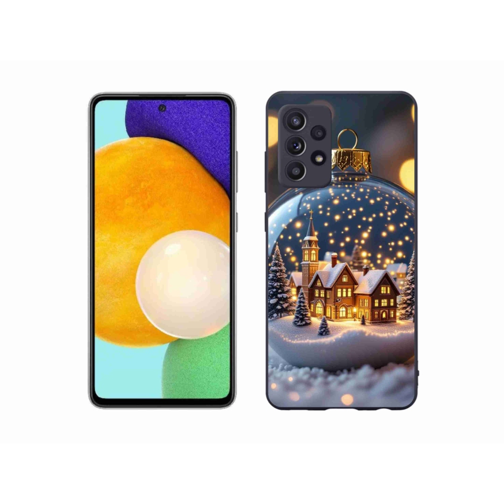 Gelový kryt mmCase na Samsung Galaxy A52/A52 5G - vánoční koule 4