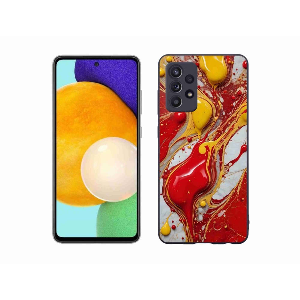 Gelový kryt mmCase na Samsung Galaxy A52s 5G - abstraktní motiv 42
