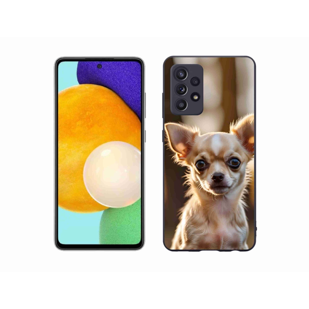 Gelový kryt mmCase na Samsung Galaxy A52s 5G - čivava 6