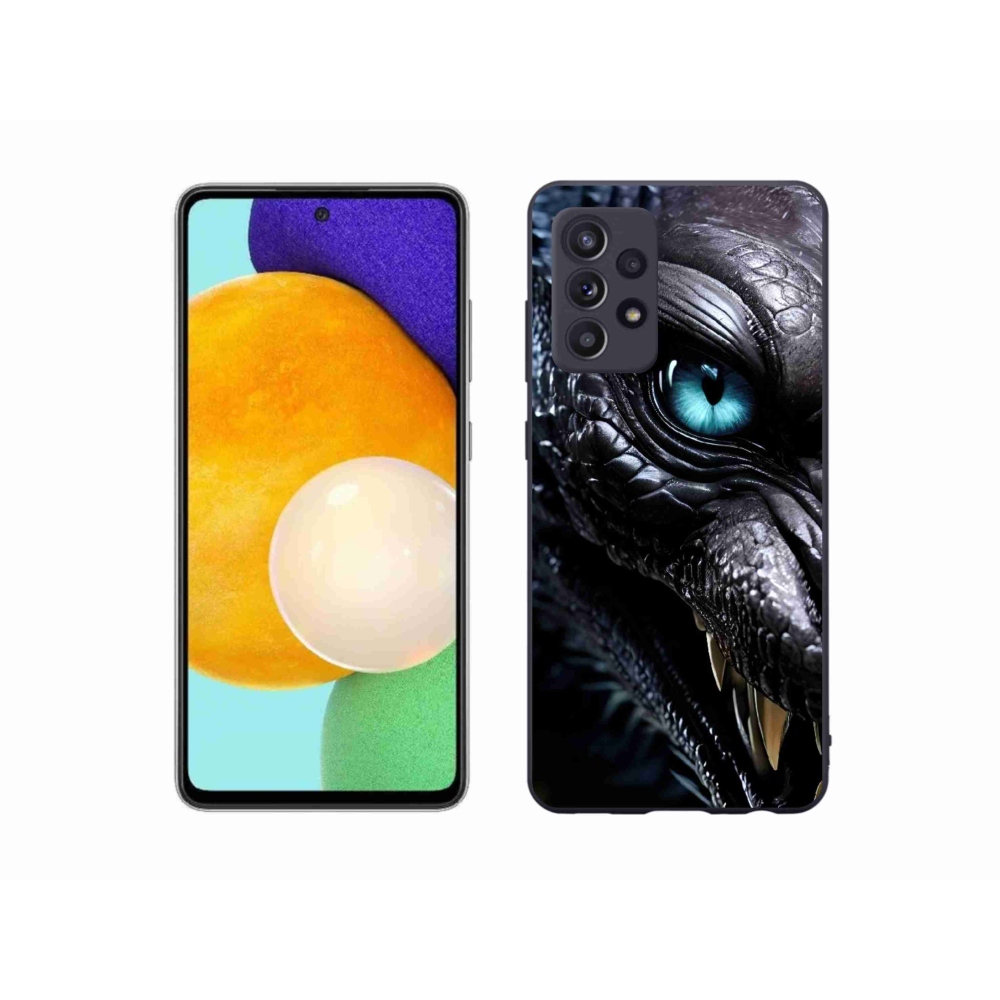 Gelový kryt mmCase na Samsung Galaxy A52s 5G - dračí pohled