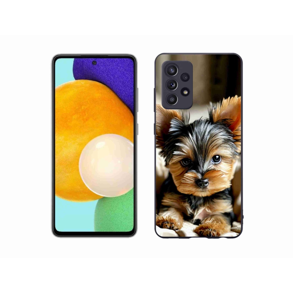 Gelový kryt mmCase na Samsung Galaxy A52s 5G - jorkšír 11