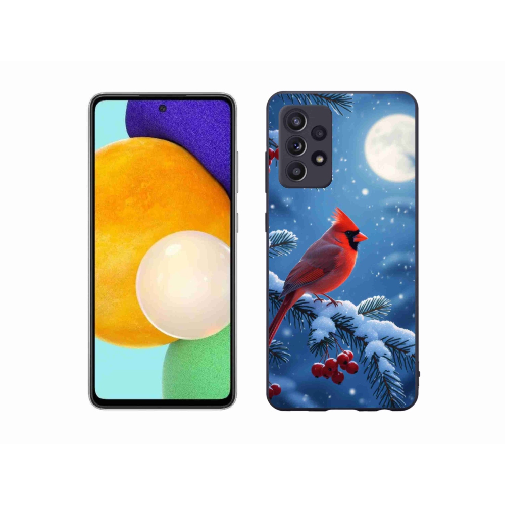 Gelový kryt mmCase na Samsung Galaxy A52s 5G - kardinál červený