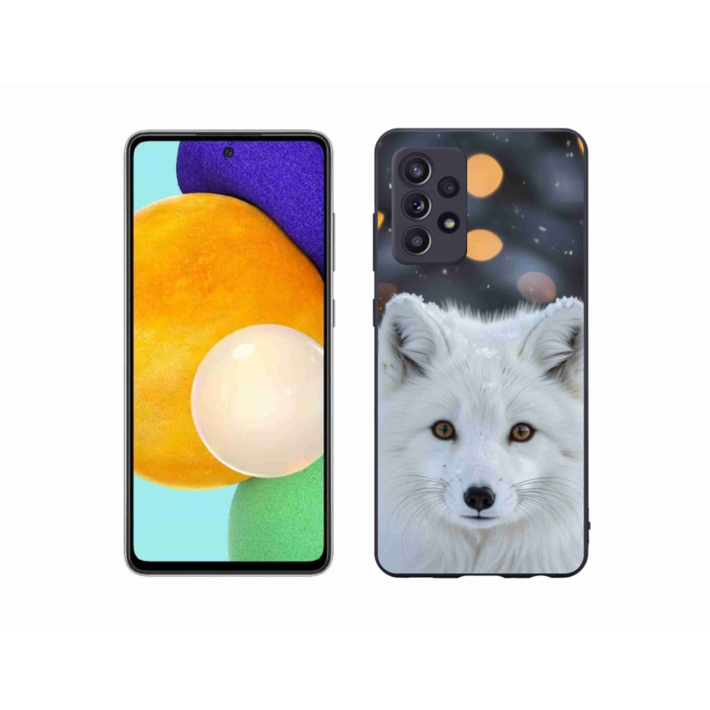 Gelový kryt mmCase na Samsung Galaxy A52s 5G - liška polární