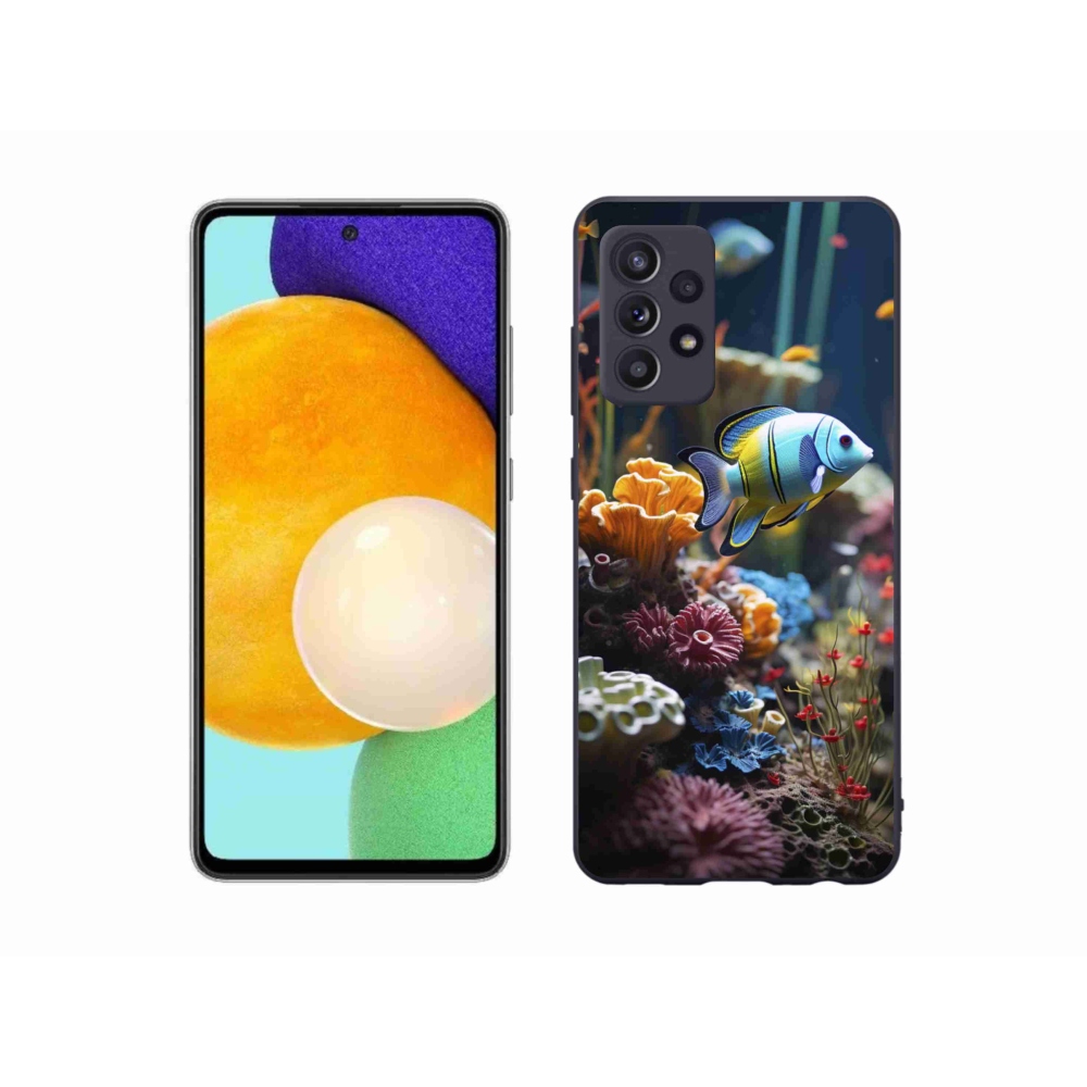 Gelový kryt mmCase na Samsung Galaxy A52s 5G - mořský svět 5