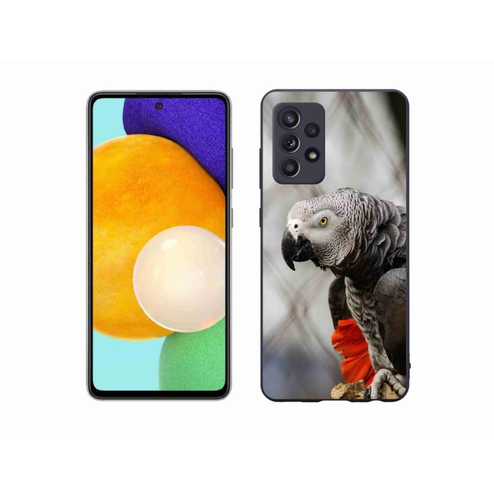 Gelový kryt mmCase na Samsung Galaxy A52s 5G - papoušek žako 3
