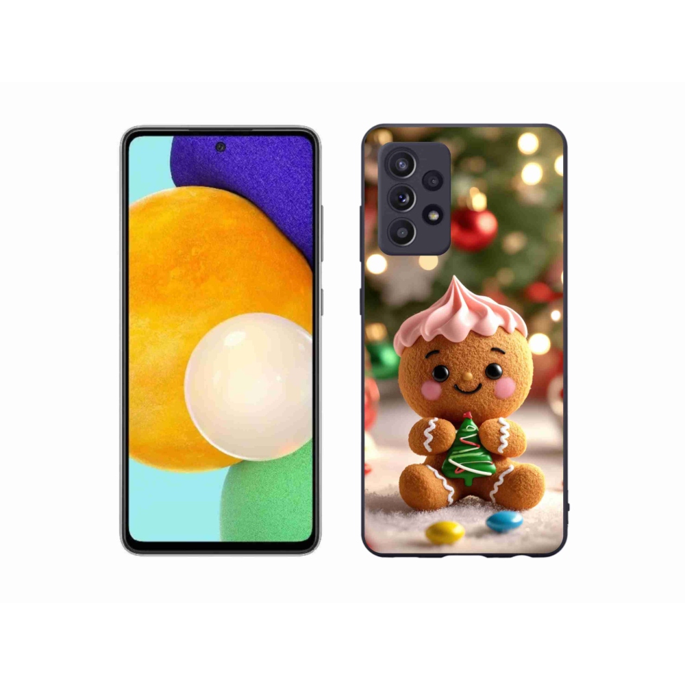 Gelový kryt mmCase na Samsung Galaxy A52s 5G - perníček