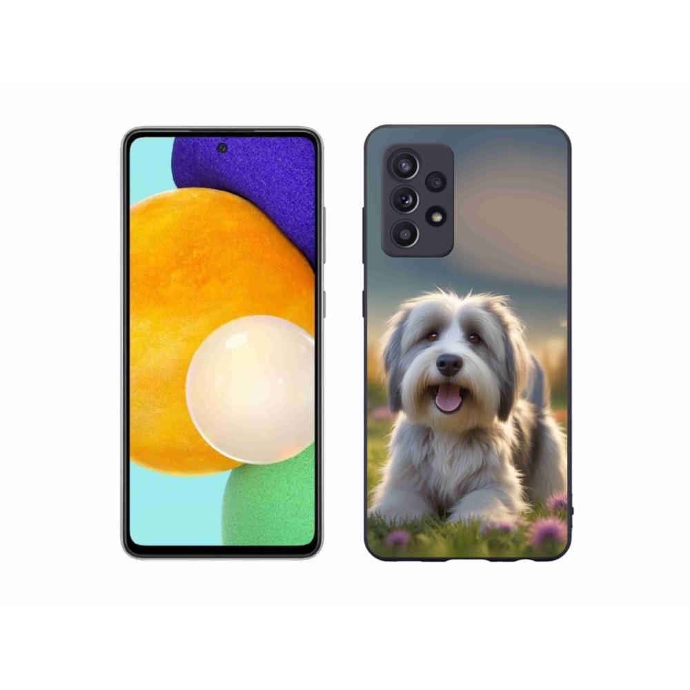 Gelový kryt mmCase na Samsung Galaxy A52s 5G - roztomilý havanský psík