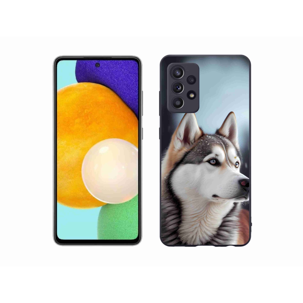 Gelový kryt mmCase na Samsung Galaxy A52s 5G - sibiřský husky