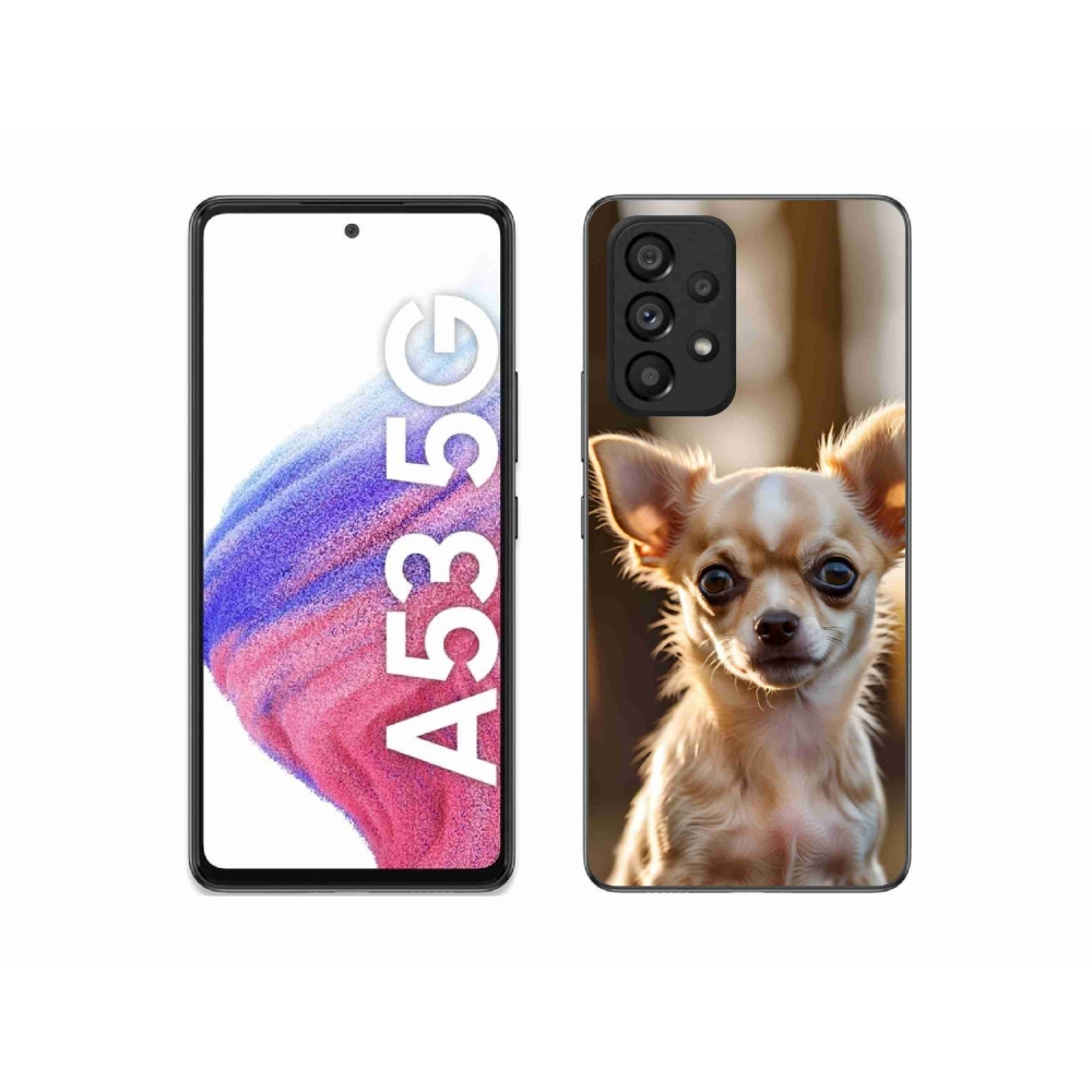 Gelový kryt mmCase na Samsung Galaxy A53 5G - čivava 6