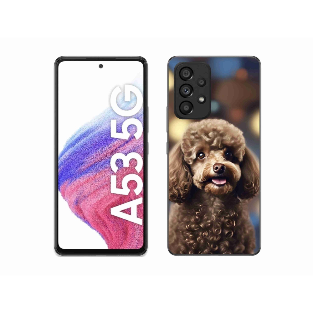 Gelový kryt mmCase na Samsung Galaxy A53 5G - roztomilý pudl