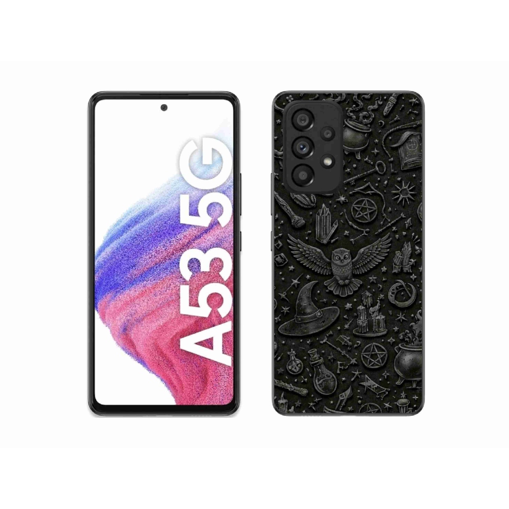 Gelový kryt mmCase na Samsung Galaxy A53 5G - tmavý magický svět