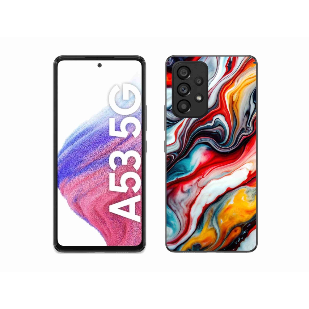Gelový kryt mmCase na Samsung Galaxy A53 - abstraktní motiv 35