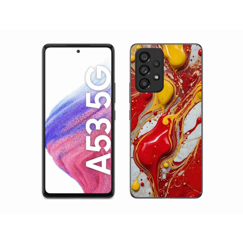 Gelový kryt mmCase na Samsung Galaxy A53 - abstraktní motiv 42