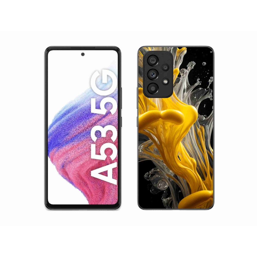 Gelový kryt mmCase na Samsung Galaxy A53 - abstraktní motiv 48