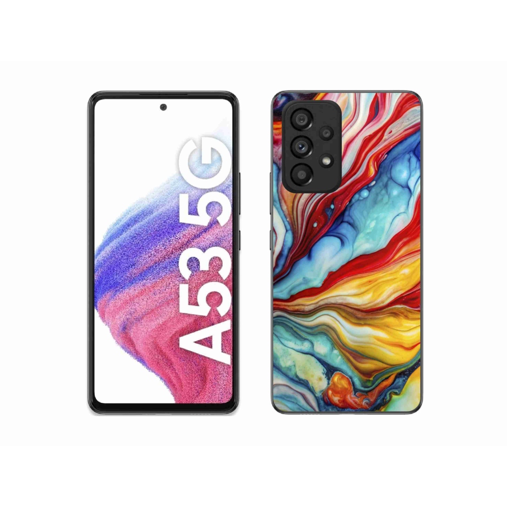 Gelový kryt mmCase na Samsung Galaxy A53 - abstraktní motiv 58