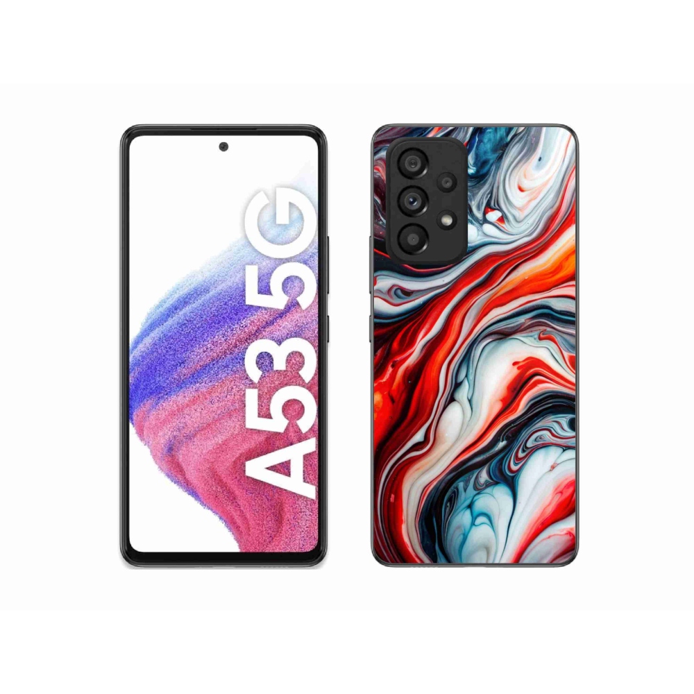 Gelový kryt mmCase na Samsung Galaxy A53 - abstraktní motiv 63