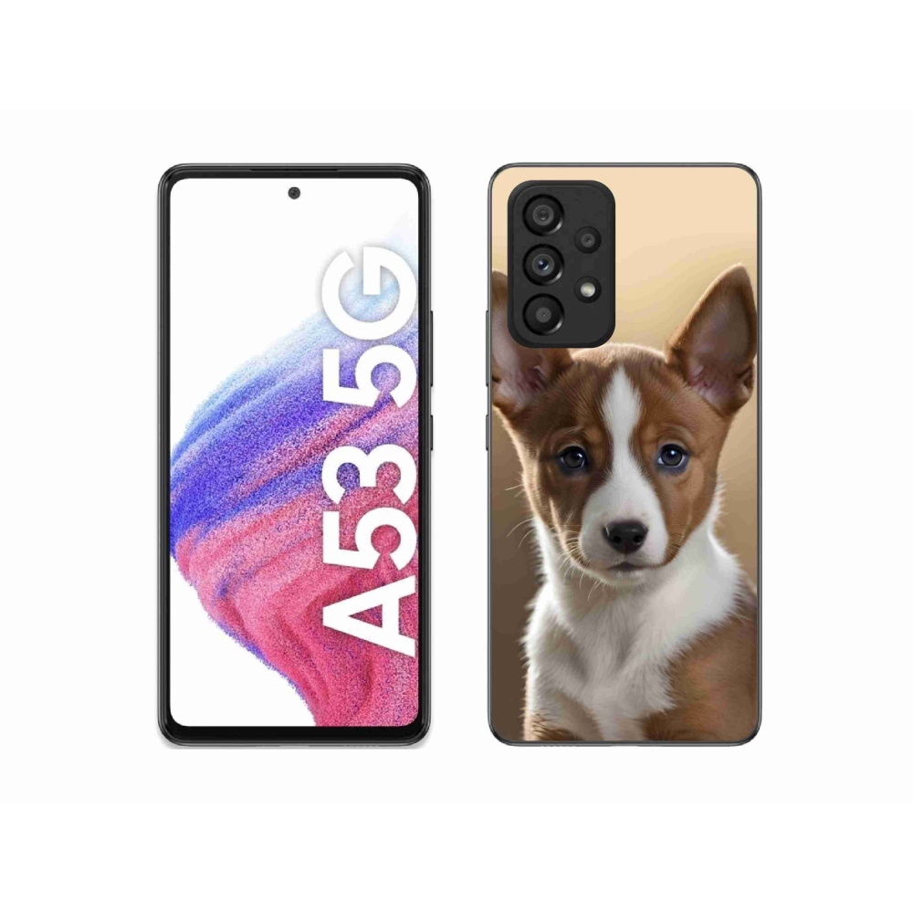 Gelový kryt mmCase na Samsung Galaxy A53 - basenji