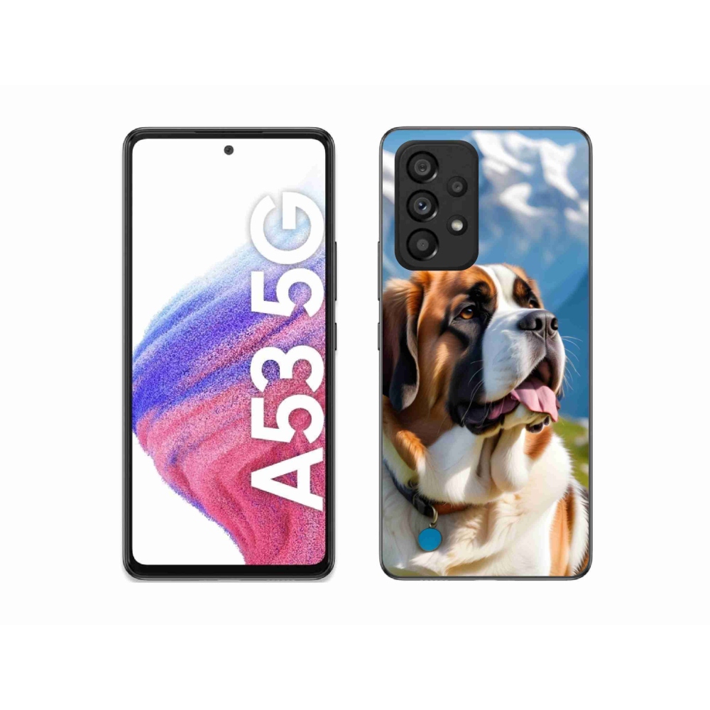 Gelový kryt mmCase na Samsung Galaxy A53 - bernardýn