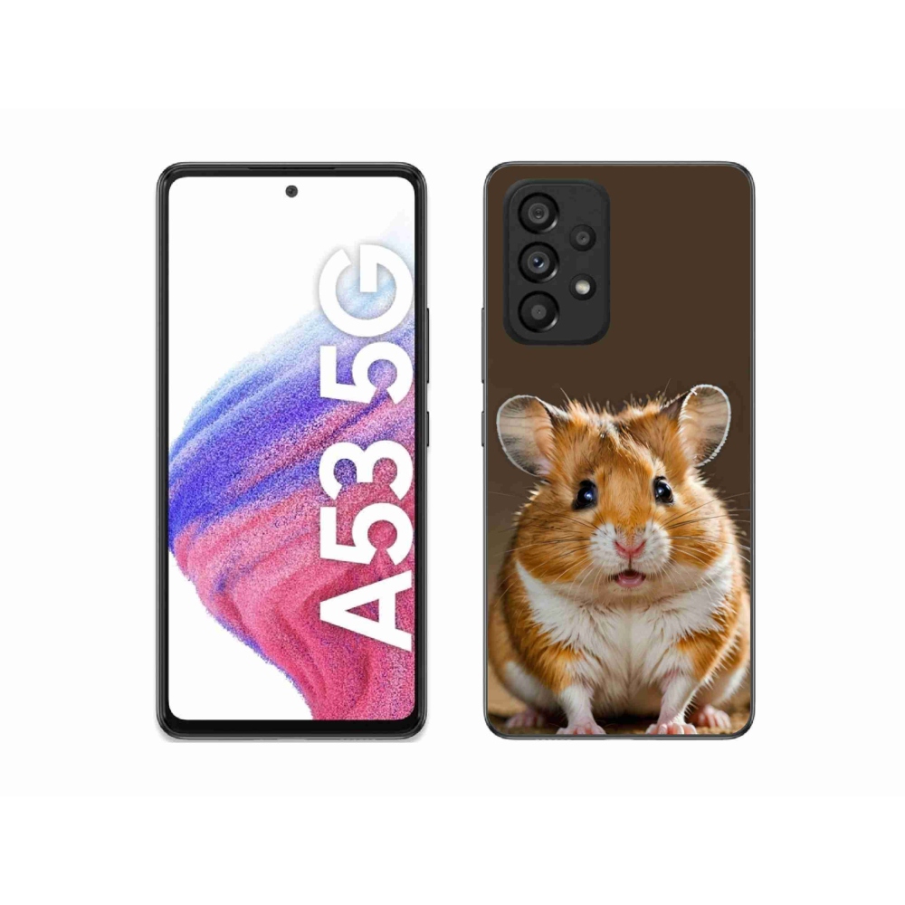 Gelový kryt mmCase na Samsung Galaxy A53 - křeček