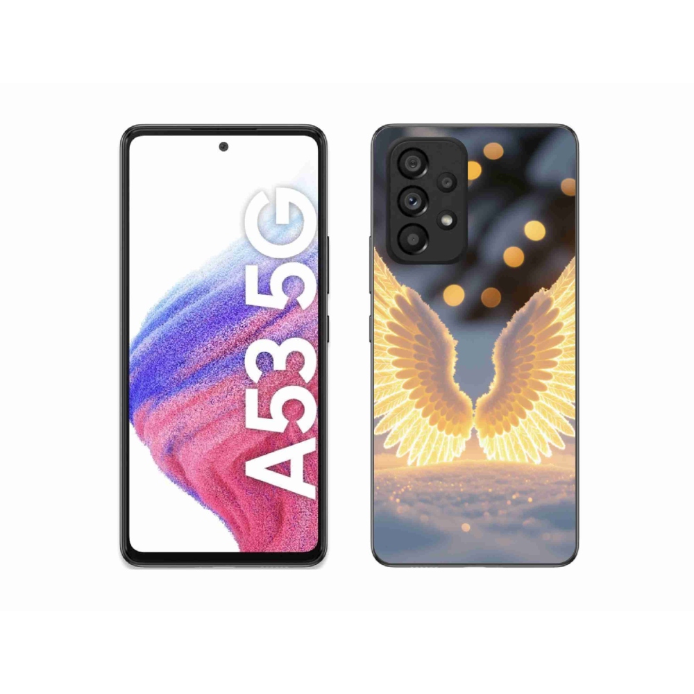 Gelový kryt mmCase na Samsung Galaxy A53 - křídla