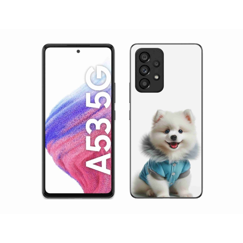Gelový kryt mmCase na Samsung Galaxy A53 - pomeranian
