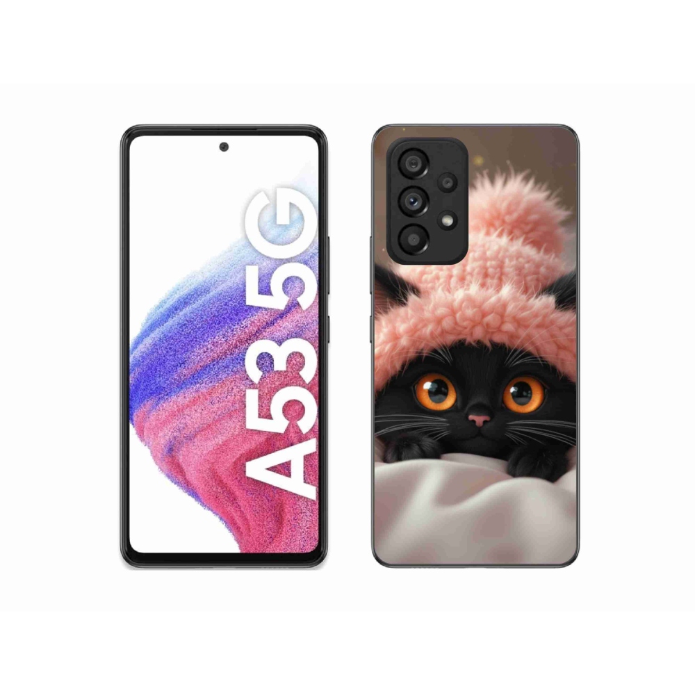 Gelový kryt mmCase na Samsung Galaxy A53 - roztomilé kotě 7