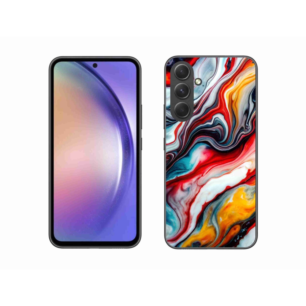 Gelový kryt mmCase na Samsung Galaxy A54 5G - abstraktní motiv 35